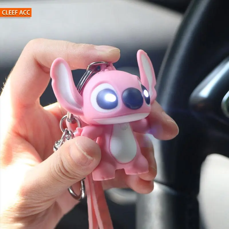 Fashion Cartoon Stitch I Love You Glow Voice Toys Couple LED Glowing Interesting Confession Gift Friend Toy