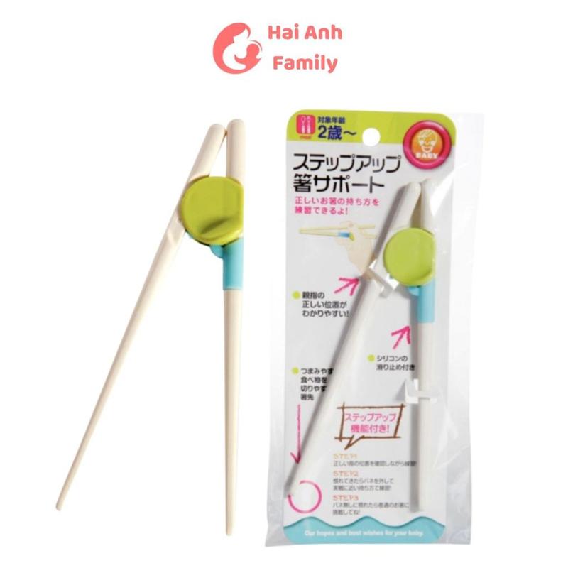 Đũa tập ăn, tập gắp chất liệu nhựa cao cấp và an toàn cho bé