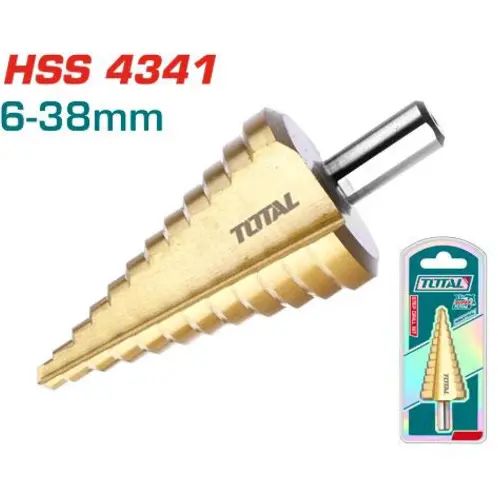 Mũi khoan bậc 6-38mm TAC7563801 Total - SẢN PHẨM CHÍNH HÃNG 1