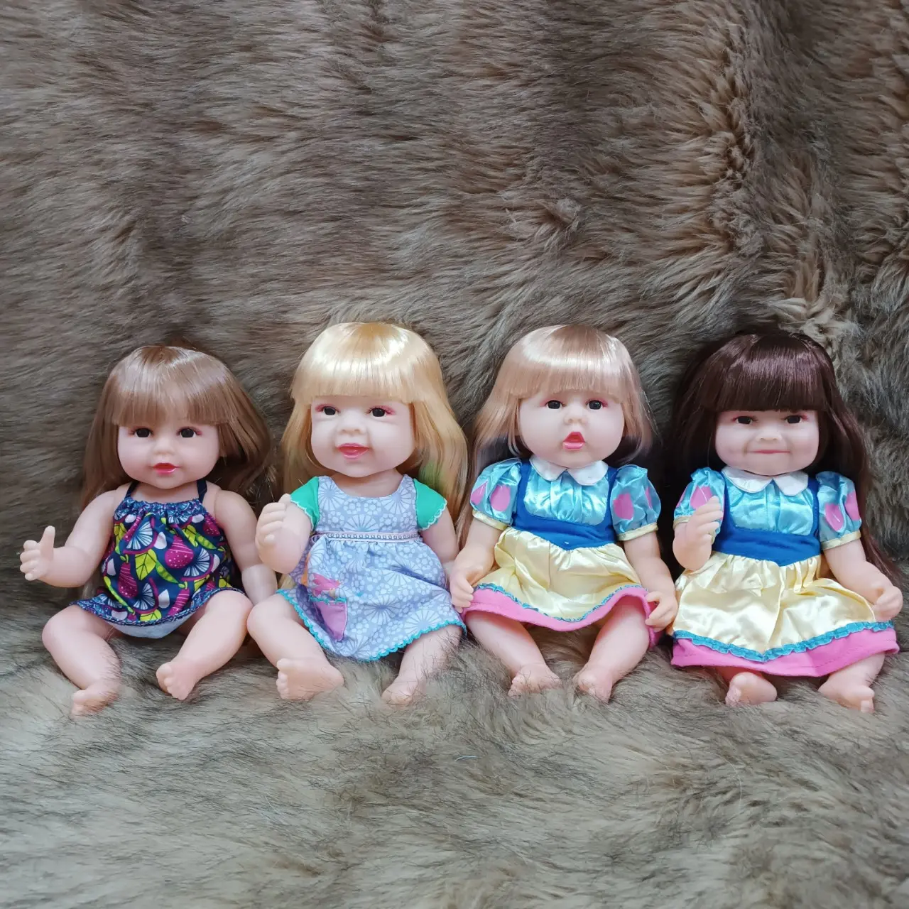 Búp Bê Tái Sinh Nhựa Mềm 30 cm 12 inch Silicone Reborn Doll