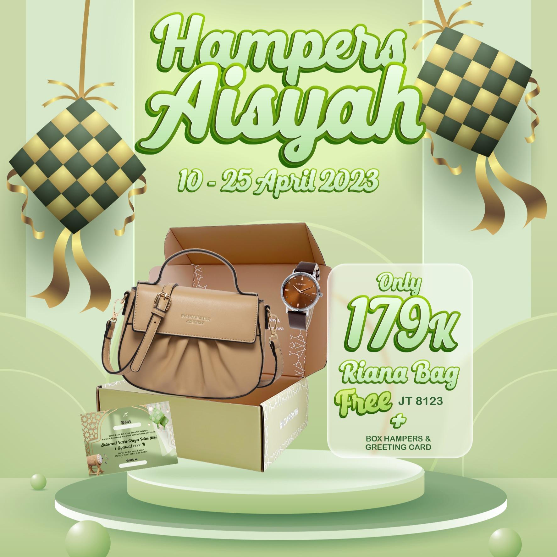 JIMS HONEY AISYAH SET HAMPERS TAS LEBARAN IDUL FITRI