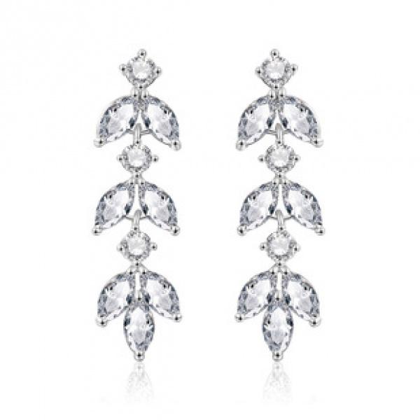 Product Introduction of Bông Tai Tua Rua, Rakol, Phong Cách Châu Âu Và Mỹ, Lớp Hoàn Thiện Sang Trọng Lối Vào, Bông Tai Dài, Dành Cho Nữ, Dát Zircon 3A, Bông Tai Dễ Phối Đồ Thích Hợp Cho Cô Dâu 33