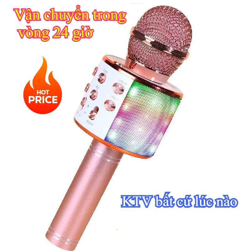 micro bluetooth không dây, micro cầm tay Vận chuyển trong vòng 24 giờ mic  mini