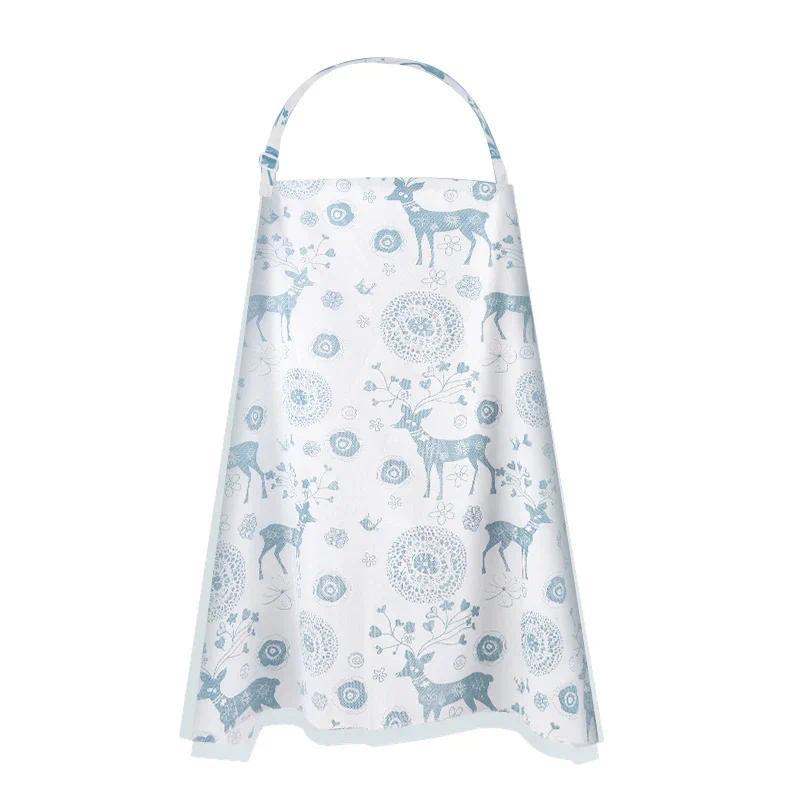 Product Introduction of 1PC Breastfeeding Cover Baby Infant Breathable Cotton  Nursing Cloth  large Size Big Nursing Feeding Cover Cape Apron 7