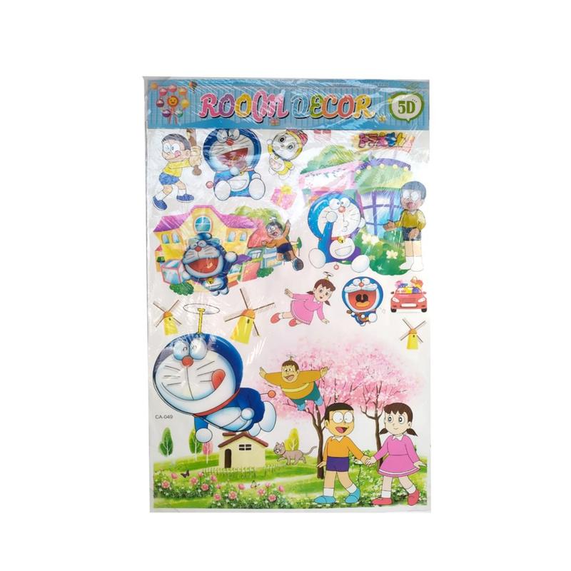 Wallpaper Stiker Ornament Karakter 5D 4