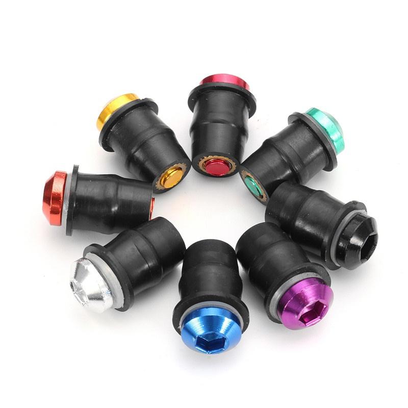 Product Introduction of Bộ Ốc Vít Bu Lông Kính Chắn Gió Xe Máy, 10 Cái, Đai Ốc Giếng M5 15Mm 13