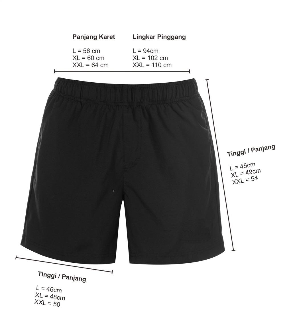 Rush N Run Celana Pendek Olahraga Pria Big Size Jumbo 3XL-6XL Bahan Dry Fit Saku Kanan Kiri Sablon Polyflex Karet Celana Santai Olahraga
