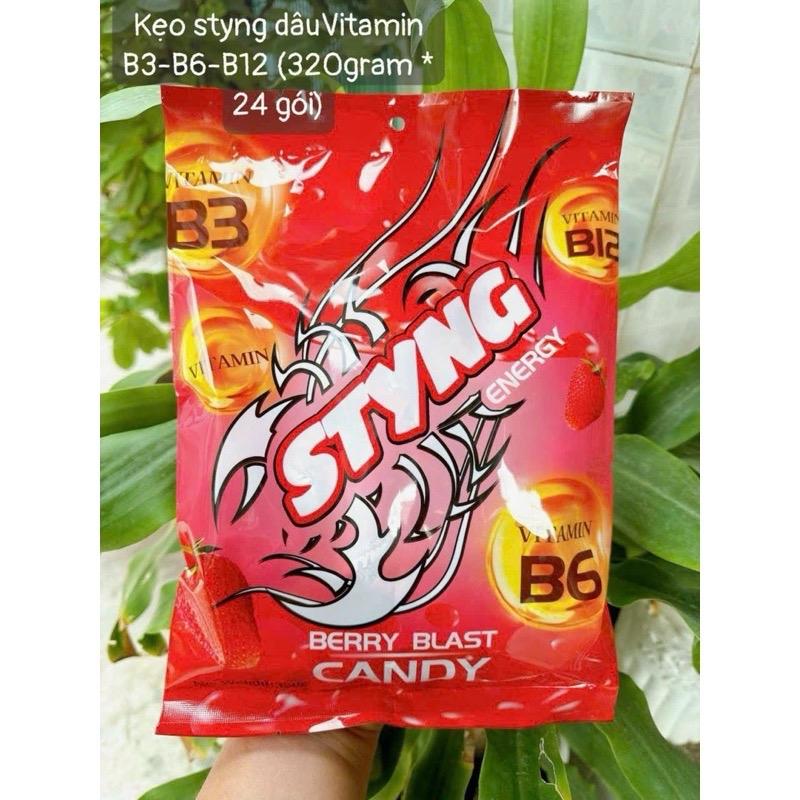 Kẹo sting dâu Thái Lan 320g - Ăn vặt 083 Snack Candy