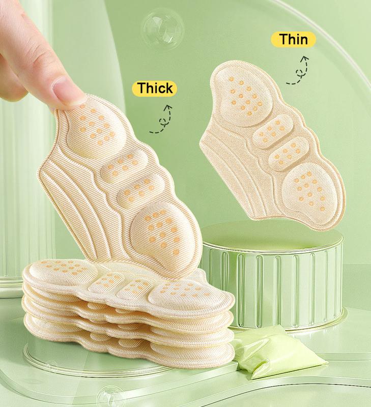 Product Introduction of High Heels Shoe Heel Stickers Heel Protector Inserts Anti Pain Plantar Fasciitis Relief Anti-Slip Adjust Size Anti-wear Heel Pad 12