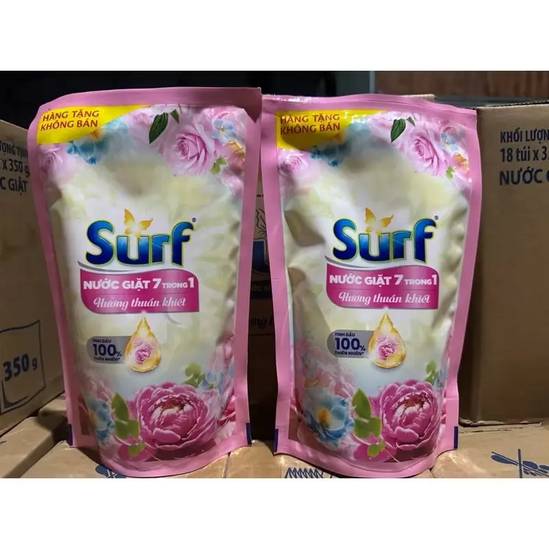 ￼[SIÊU THƠM ] Nước giặt Surf 7 trong 1 Tinh  dầu nước hoa 350g