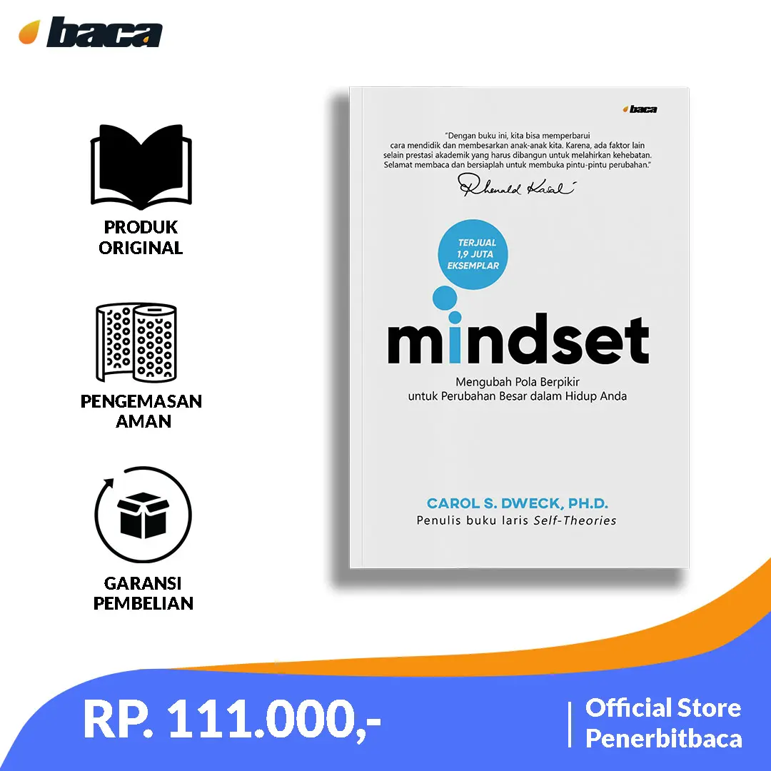Buku Mindset: Edisi Revisi Soft Cover