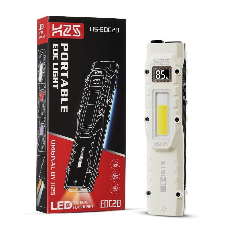 H2S Senter Mini EDC Tactical LED HS-EDC28 Super Terang 4 Warna ...