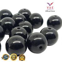 Gambar Butiran Batu Giok Cina Jadeite Asli 13mm Black Jade Grade A - VeE dari Vee Jewelry Store Kota Bekasi 4 Tokopedia