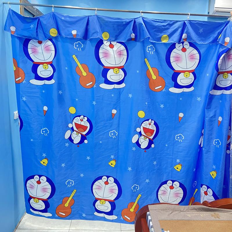 RIDO màn cửa ngăn nắng che phòng chắn giường ký túc xá may sẵn móc treo