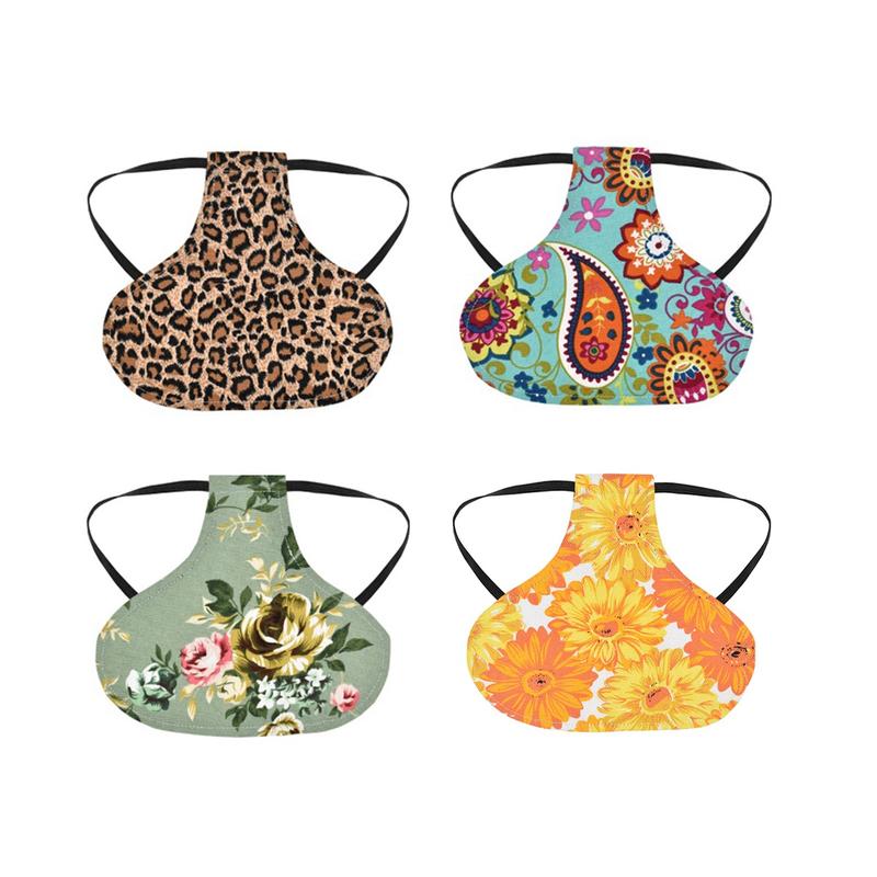 4-Pack Chicken Saddles For Hens – Premium Polyester Hen Jacket Aprons, Protect Back Feathers From Pecking, Soft & Durable, Fits Small-Medium Hens