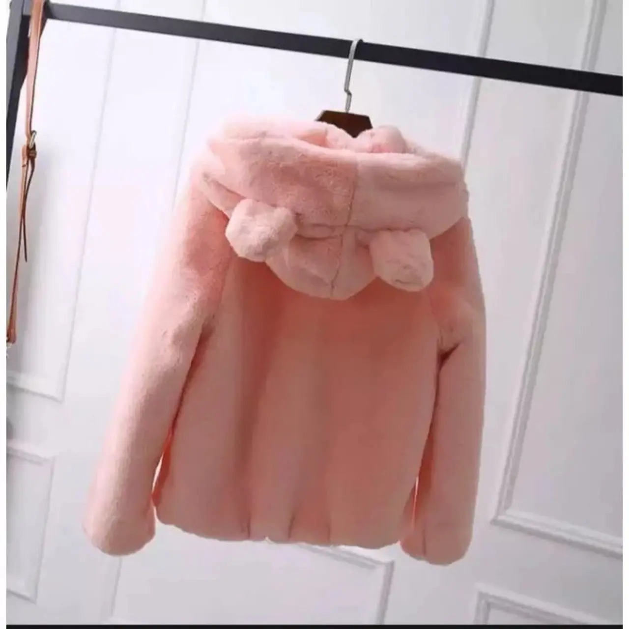 ÁO KHOÁC LÔNG CỪU XUẤT KHẨU HÀN QUỐC TAI THỎ ULZZANG