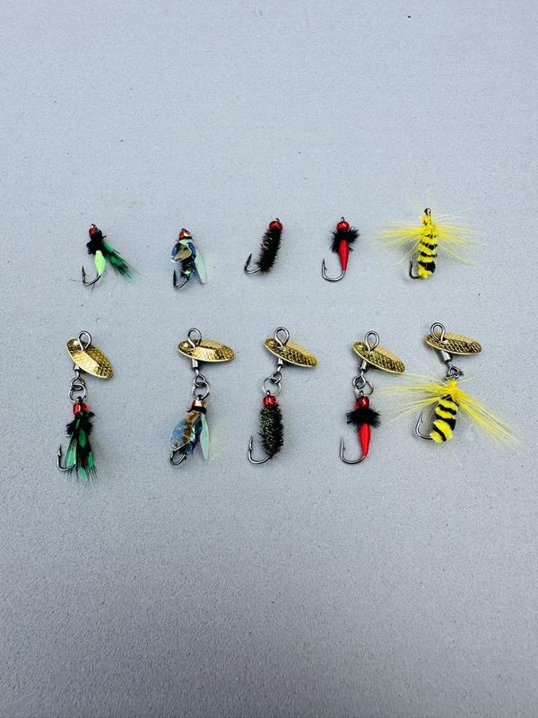 Mồi Bọ Mini Mồi Côn Trùng Hàng Buộc Thủ Công Chuyên Câu Lure Siêu Nhạy