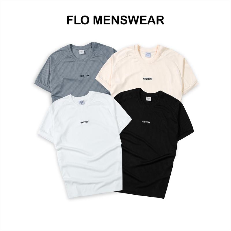 Áo Thun Body Nam FLO Menswear V3 Mystery Raplag Gân Đũa Lạnh
