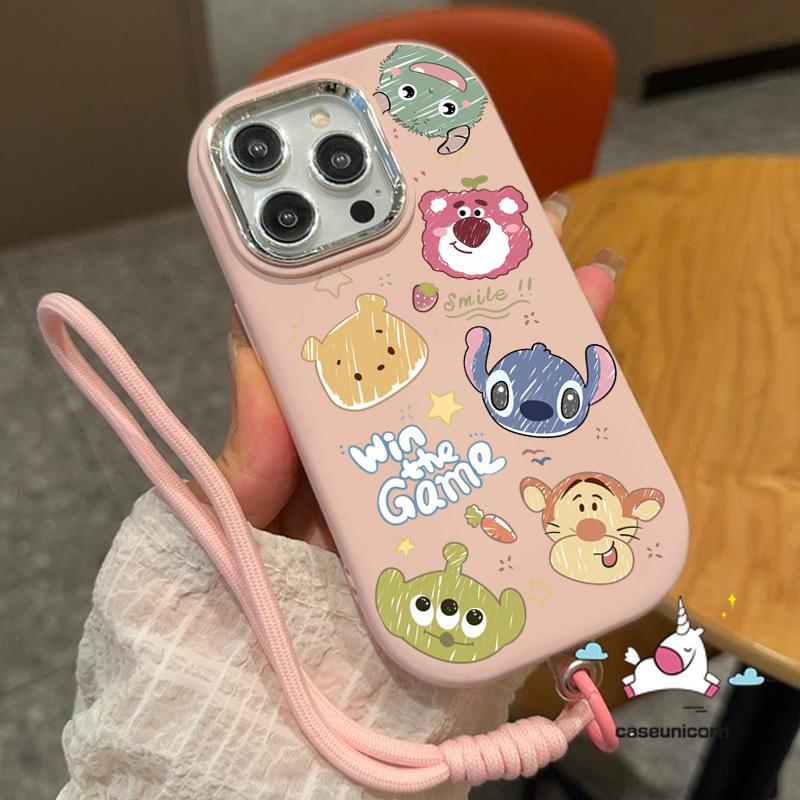 Caseunicorn Untuk Oppo A18 A15 A17 A38 A16 A58 A78 A35 A15s A16s A36 A54s A17K A3s A53 A33 A54 A12E A9 A5 A11 A55 A57 A32 A77 A77S A7 A12 A12s A5s A11K A78 A58 A93 A94A74 A95 A76 A96  Reno 5F 8 7 5 9 4Lite Stitch Lotso Sancho Panda Pooh Toy Story Cover 0
