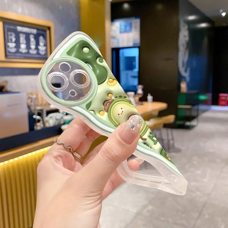 Casing Untuk OPPO A7 A7n A71 2017 2018 A72 A74 4G A74 5G A76 A77 4G A77s A78 4G A78 5G A79 5G A7x A8 A83 Silikon Pelindung Lensa Kamera Buah-buahan Bengkak Buah Soft Case Murah Ponsel Silicone 4