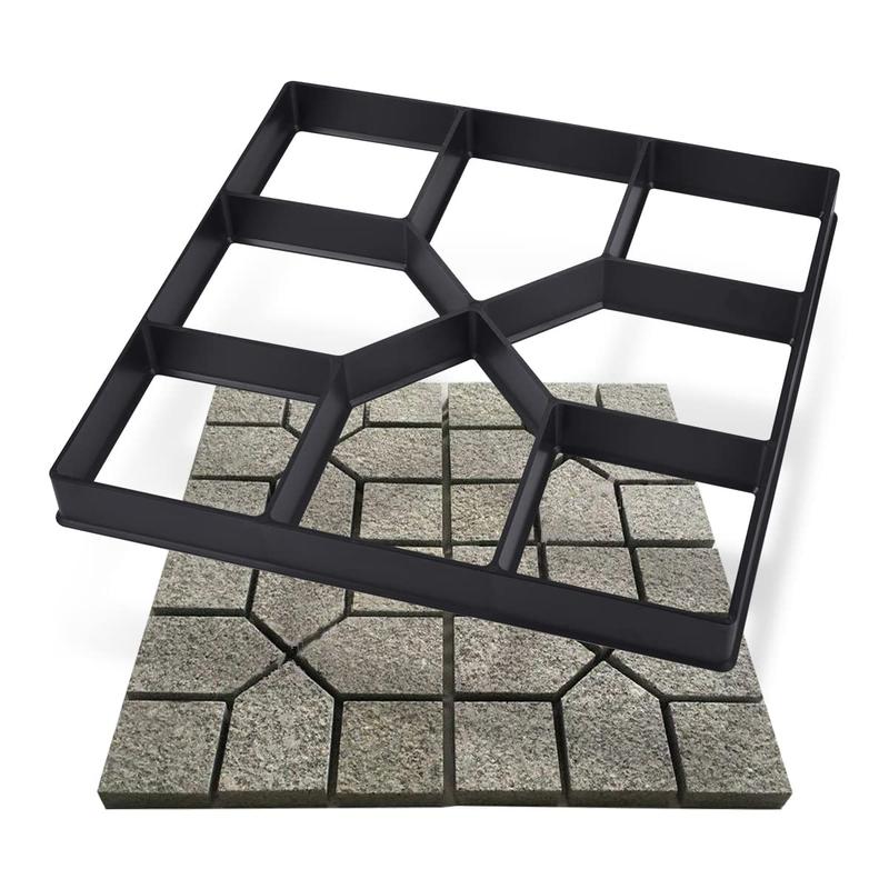 Cetakan Paving Block DIY Paving Blok Mudah Praktis Cetakan Jalan Teras Bentuk Trapesium 3