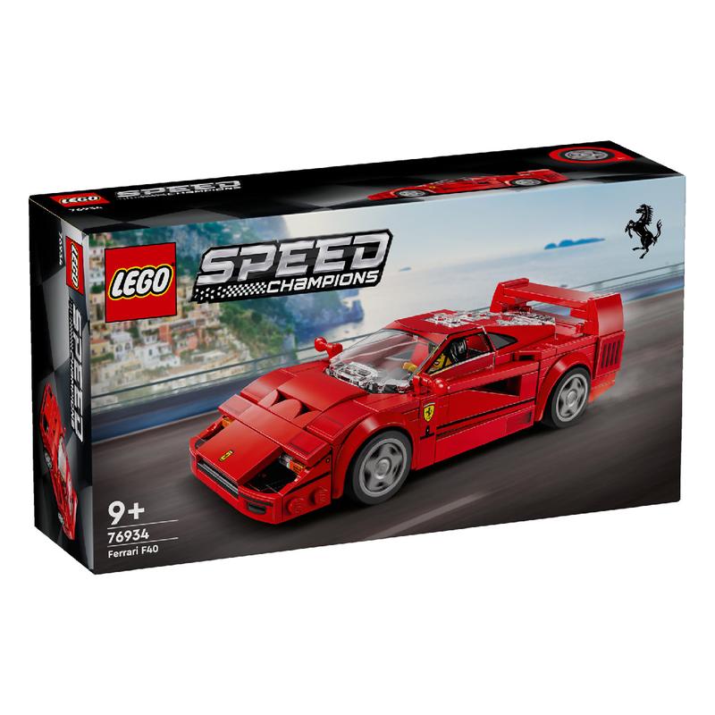 [DEAL ĐỘC QUYỀN] Đồ Chơi Lắp Ráp Siêu Xe Thể Thao Ferrari F40 Lego Speed Champions 76934 (318 Chi Tiết)