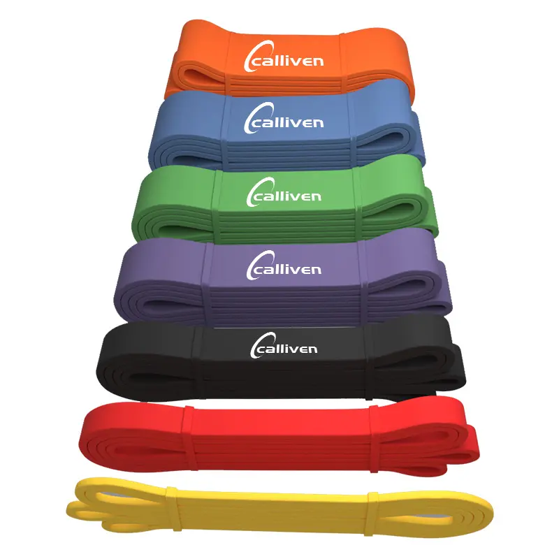 TPE elastic band for men's and women's strength fitness exercise yoga tension band pull up auxiliary elastic band resistance band
