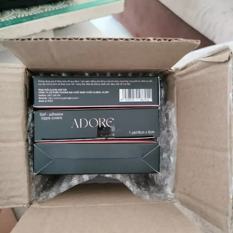 ADORE Miếng Dán Silicone - Thay Thế Áo Bra, Sử Dụng Keo Y Tế An Toàn Cho Da, Tái Sử Dụng Nhiều Lần, Dính Chắc, Chống Mồ Hôi - Cho Nữ 5