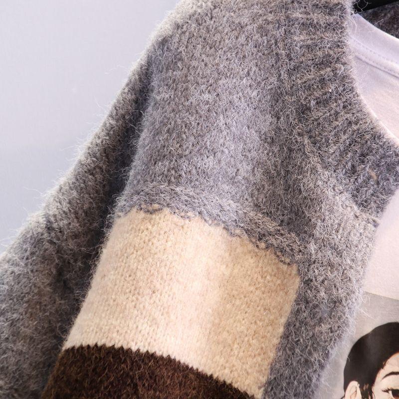 Product Introduction of Áo Cardigan Len Ngắn Cho Nữ, Dáng Rộng Rãi Và Phong Cách Lười Biếng, Phong Cách Nhật Bản, Áo Khoác Len Dễ Phối Đồ Hàng Mới Về Mùa Xuân Và Mùa Thu 2024 Top Women 7