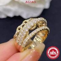 Gambar AGIAO Cincin Wanita Desain Gesper Berlapis Emas Zircon Berkilau Multi-Lapisan - Emas, Nomor 6 dari A.GIAO.ID Kab. Gresik 4 Tokopedia