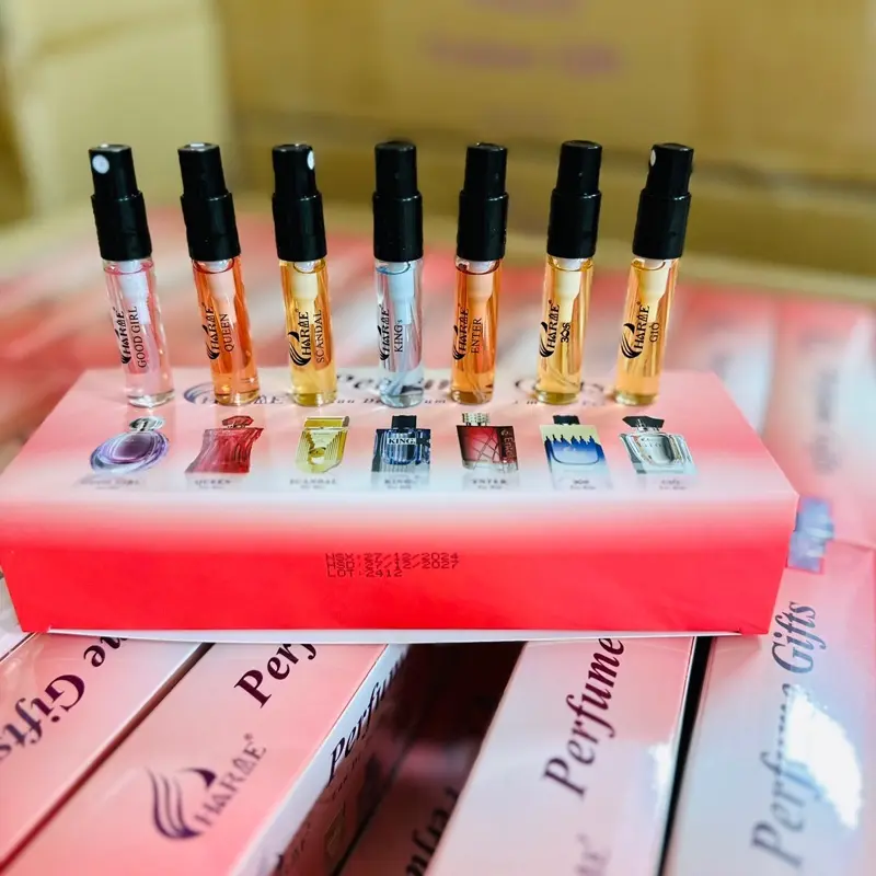 SET CHARME 7 HƯƠNG ( 7 Chai 3ML dạng xịt ) - NƯỚC HOA CHARME 6