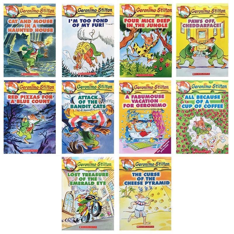 Product Introduction of original Geronimo Stilton (Book 1-10) (10 Books) | Geronimo Stilton Kids' Story Books 17