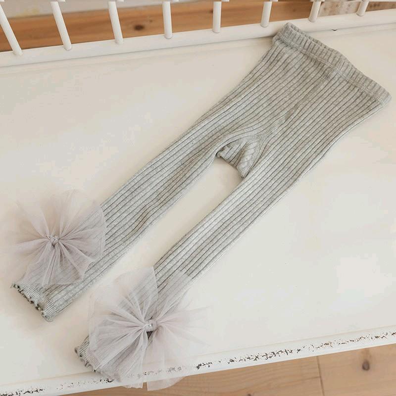 BABY K2 - legging bunga lace 3d buka kaki 6 warna bahan cotton premium  Kode 00270 5