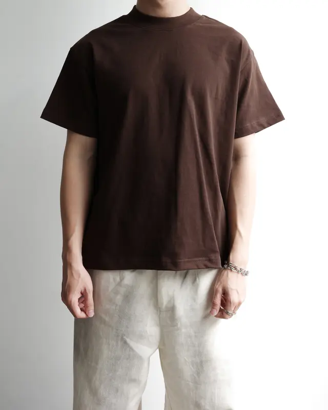 Áo thun trơn MME Basic form Boxy vải premium Cotton 7