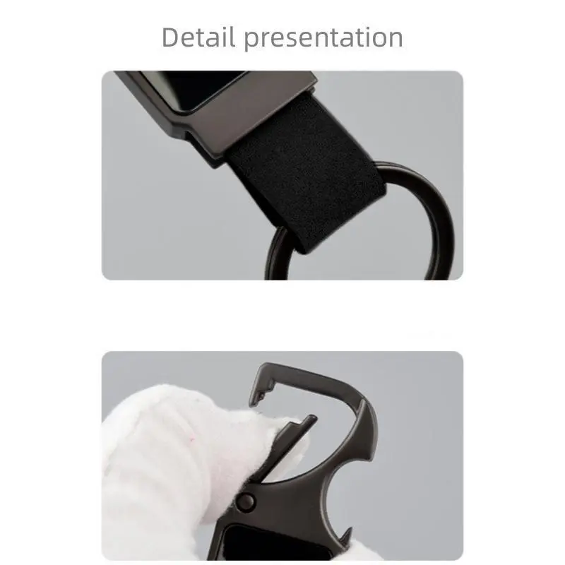 Multifunctional Heavy Duty Keychain Bottle Opener for Outdoor Car Home, Carabiner Car Key Chains for Men and Women, Creative Pendant for Holiday Gift,  Boyfriend Gift 2