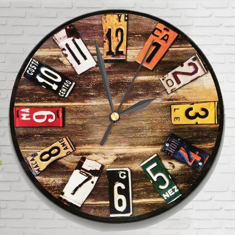 [PROMO] Jam Dinding Unik Model Retro Vintage Modern / Hiasan Dinding Eropa Klasik 4