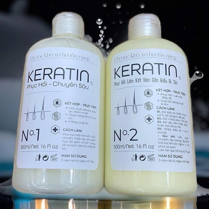 Keratin Nước Cao cấp phục hồi tóc chuyên sâu Chất dinh dưỡng cho tóc