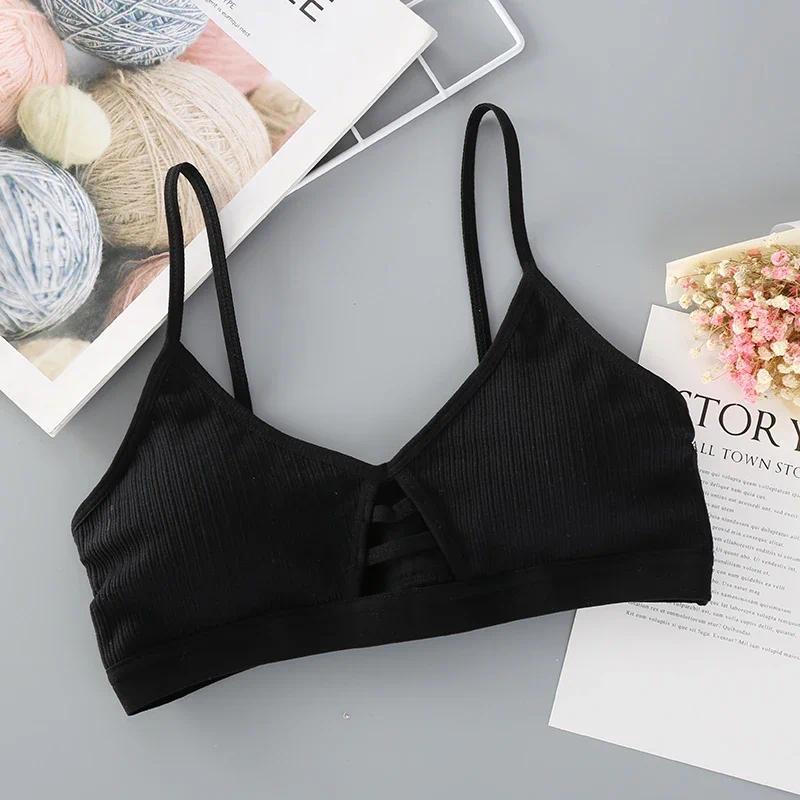 Product Introduction of 1 pcs New Women Cotton Sports Bra Tube Top Crop Female Seamless Underwear Tube Bra Wireless Bralette Lingerie Cropped Bandeau 17