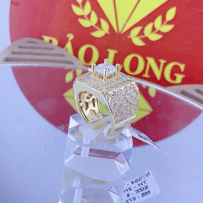 Nhẫn nam lk088 mạ vàng 18k có lót lòng - Trang sức bảo long