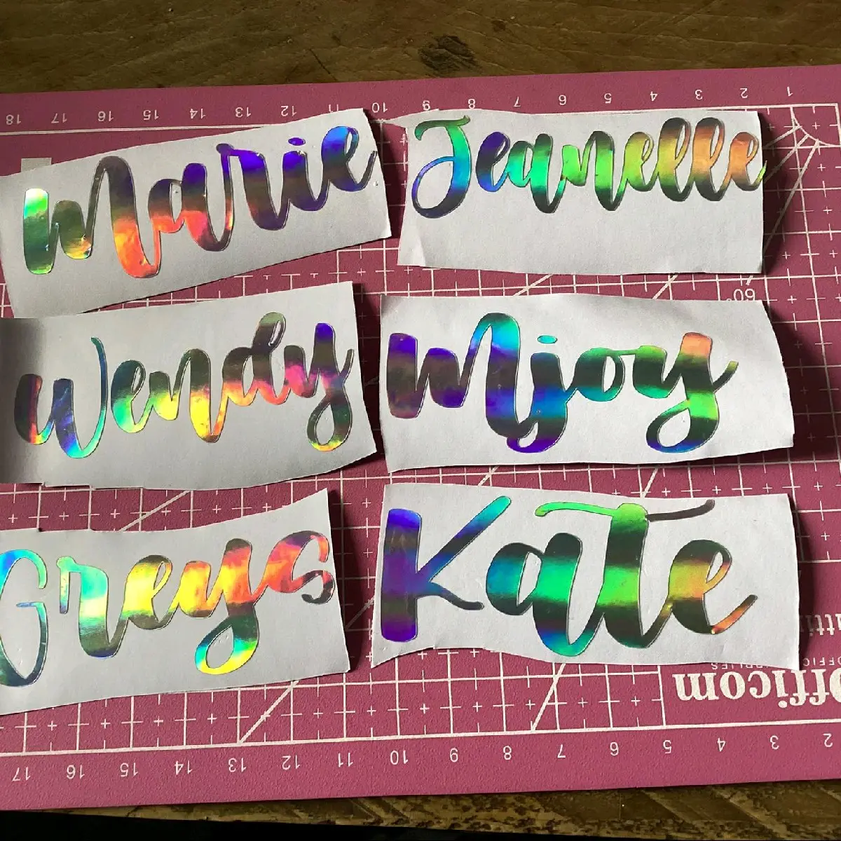 Ninong/Ninang Personalized Name Sticker for Mug, tumblers and more souvenirs | Waterproof | Vinyl Decal (1pc)