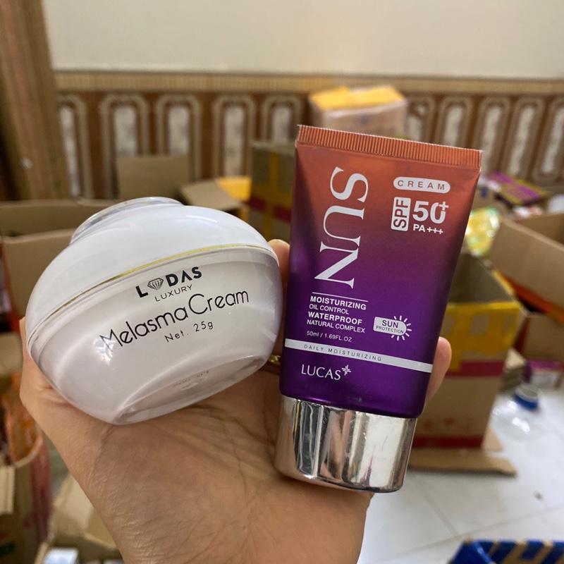 Combo Cao Nám Hồng Hoa & Kem chống nắng đa tầng Dành cho da nám ngày đêm