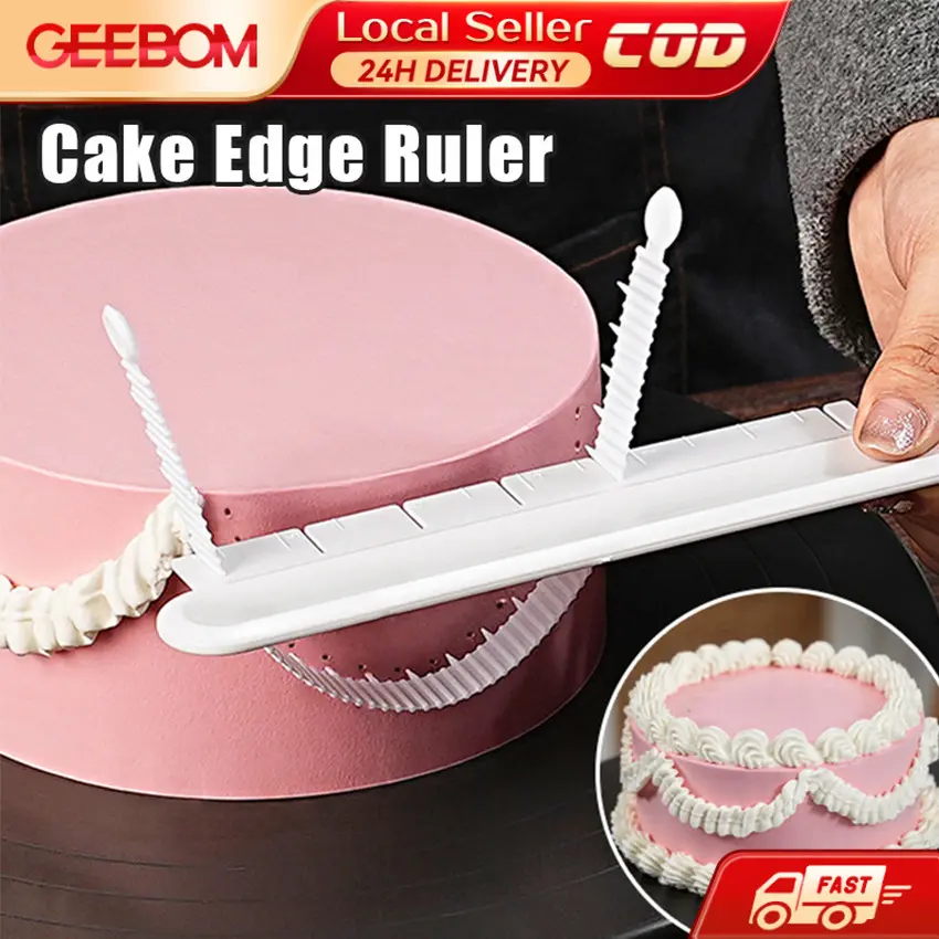 2Pcs/Set Cake Edge Ruler Arc Decorating Aid Tools - TikTok Shop Philippines