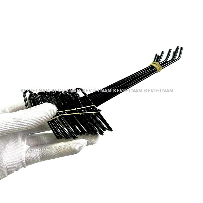  Combo 10 móc treo đồ sơn tĩnh điện cài lưới sắt ô vuông trắng hoặc đen móc  treo kệ  treo móc  treo móc  treo móc  treo cây  treo 