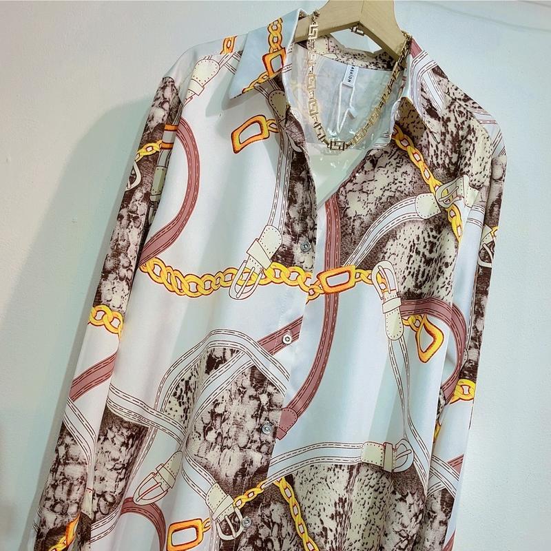New Kemeja silk VINTAGE ( LD 114cm PJG 70cm ) 3