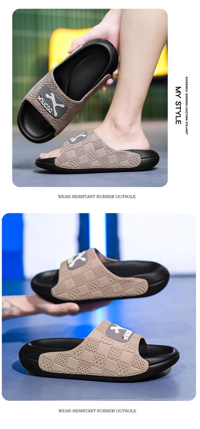 Product Introduction of Men's Summer Outdoor Non-Slip Comfortable Trendy Beach Slippers for Home Bathing and Beach Use 28