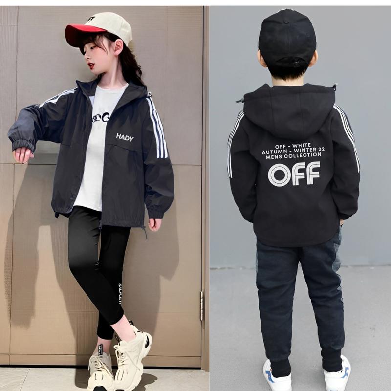 áo khoác bé trai bé gái size đại in chữ cá tính 13-40kg 0335 Fivebe