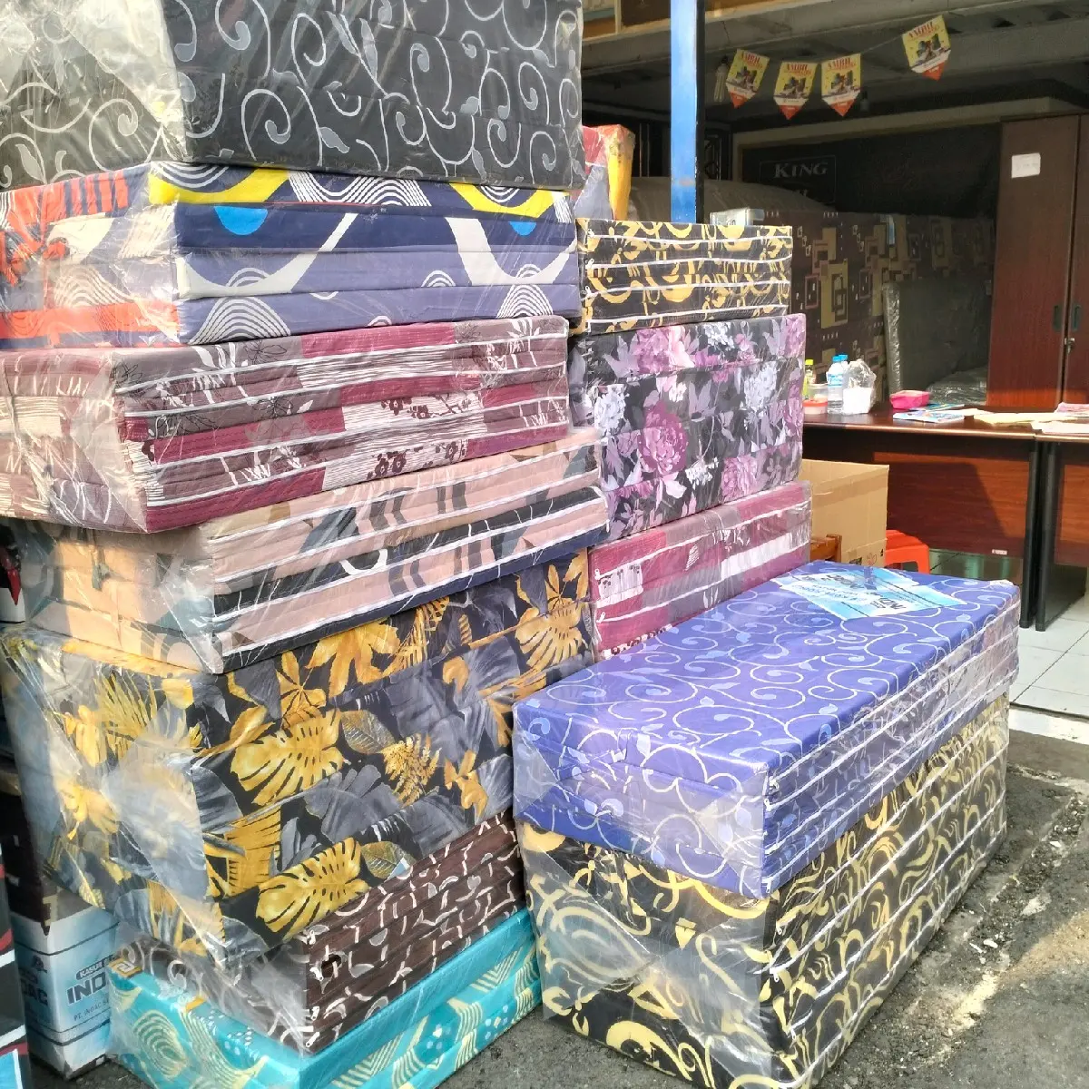 kasur busa lipat inoac