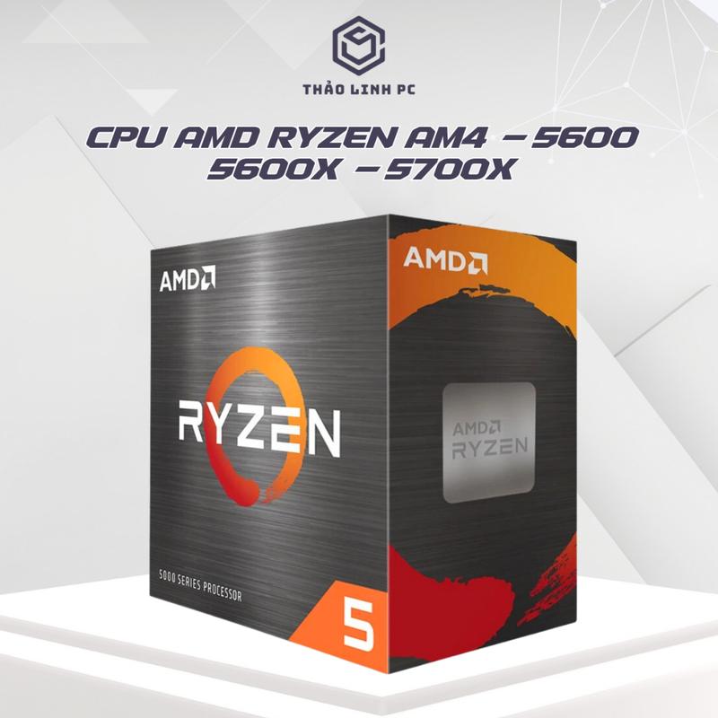  CPU AMD Ryzen AM4 - 5600 - 5600x - 5600GT - 5700x  Tray New  