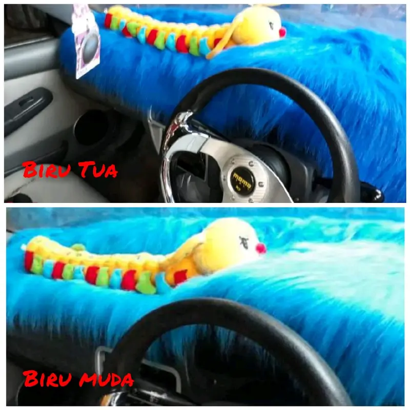 alas dashboard mobil bulu Korea murah 1