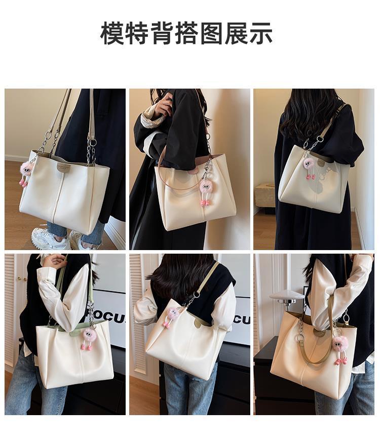 Product Introduction of Túi Tote Sức Chứa Lớn, Sành Điệu, Họa Tiết Tốt, Dễ Phối Đồ Thích Hợp Đi Lại, Túi Lớn, Nữ, Hàng Mới Về Năm 2024, Túi Đeo Vai Cao Cấp, Đặc Biệt 7